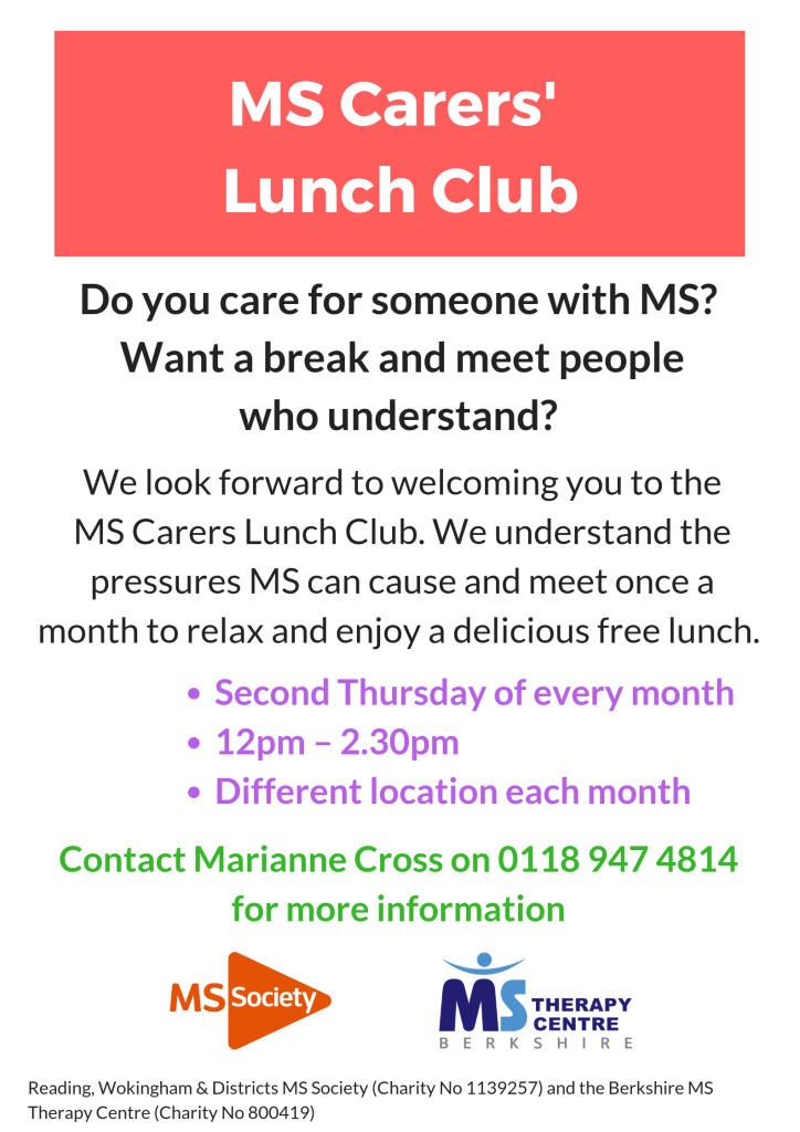 MS Carers Lunch Club